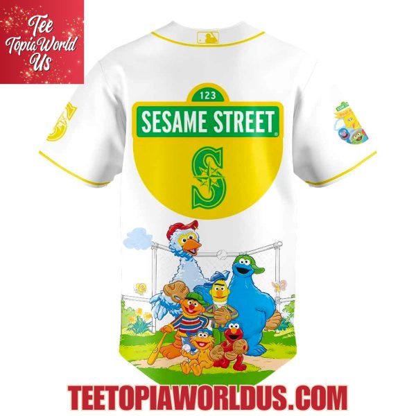 Seattle Mariners x Sesame Street Night Jersey