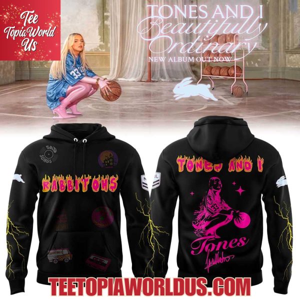 South Sydney Rabbitohs x Tones and I Beautifully Ordinary Tour T-Shirt, Hoodie