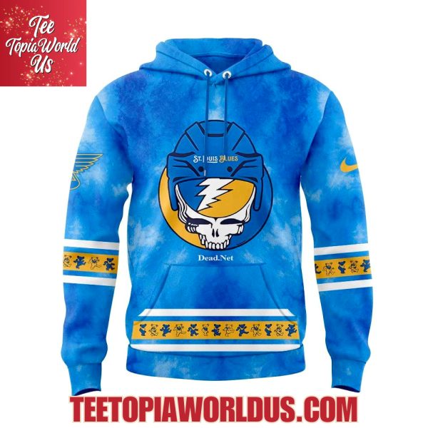 St. Louis Blues Grateful Dead Night 2025 Hoodie