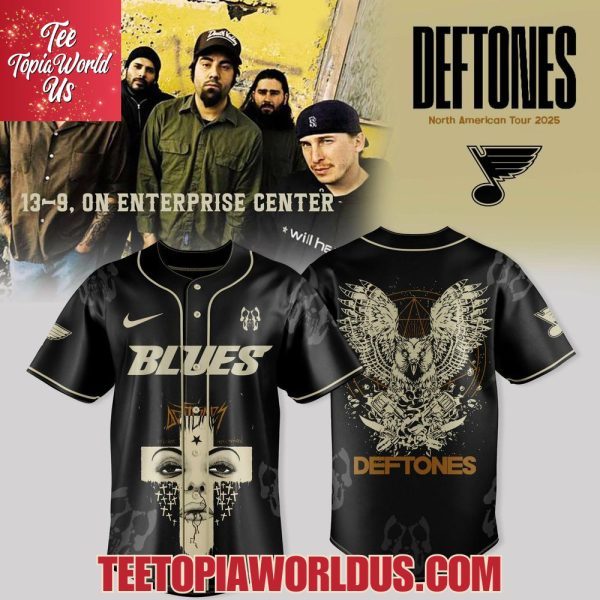 St. Louis Blues X DEFTONES NA TOUR FALL 2025 Jersey