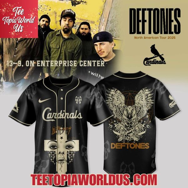 St. Louis Cardinals x Deftones North American Tour Fall 2025 Jersey