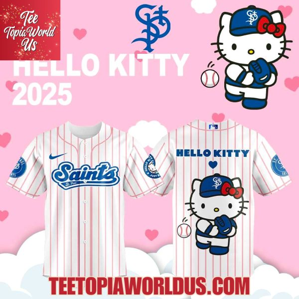 St. Paul Saints x Hello Kitty 2025 Jersey