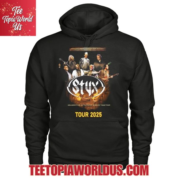 Styx Celebrating 25 Years Of Rockin’ Together Tour 2025 T-Shirt