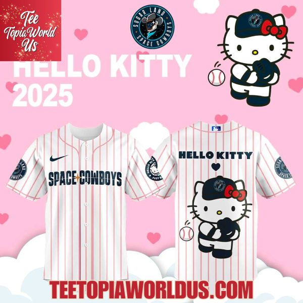 Sugar Land Space Cowboys x Hello Kitty 2025 Jersey