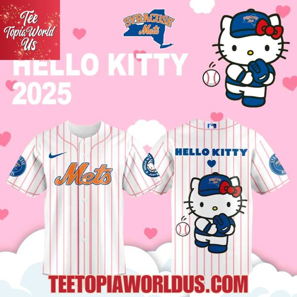Syracuse Mets x Hello Kitty 2025 Jersey