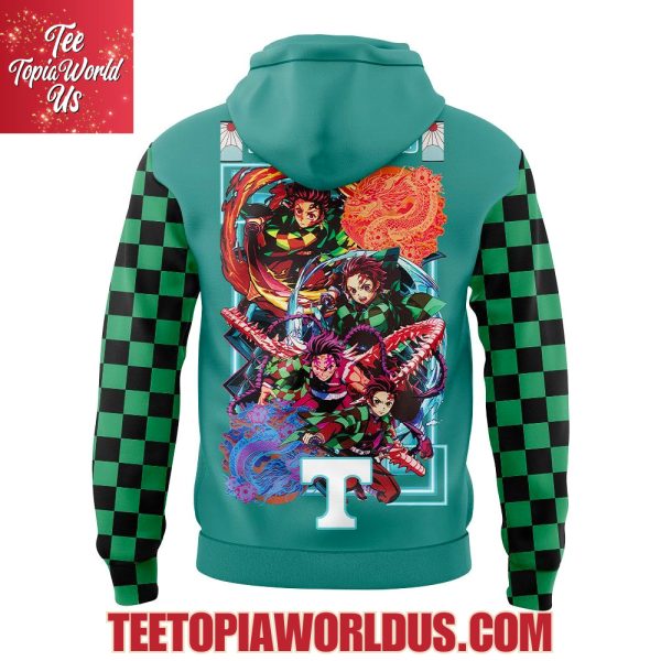 Tennessee Volunteers x Demon Slayer Kamado Tanjirō Hoodie