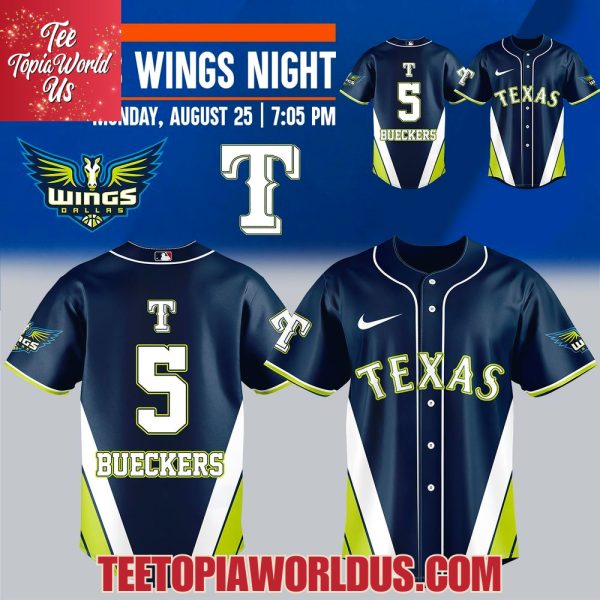 Texas Rangers x Dallas Wings Night 2025 Jersey