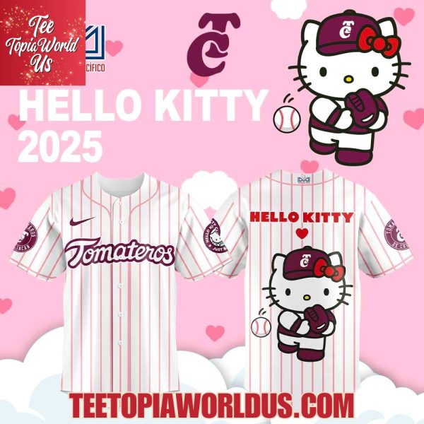 Tomateros de Culiacán x Hello Kitty 2025 Jersey