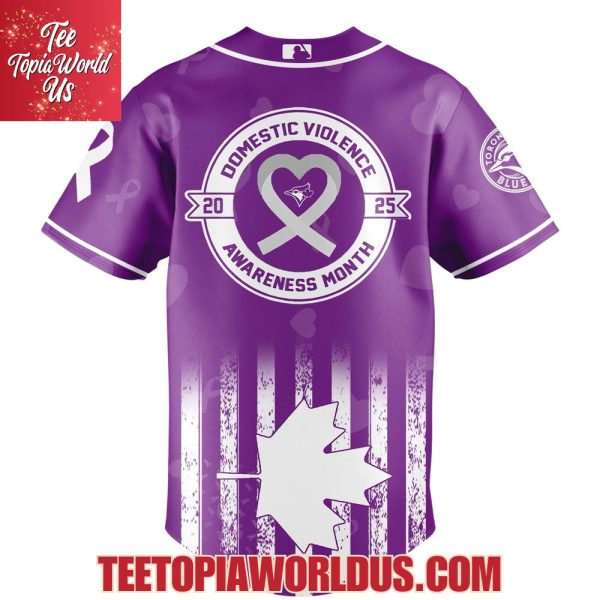 Toronto Blue Jays x Domestic Violence Awareness Month 2025 Jersey