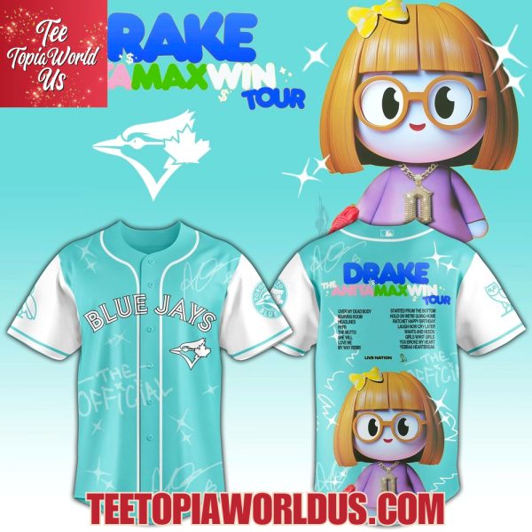 Toronto Blue Jays x DRAKE ANITA MAX WIN Tour 2025 Jersey