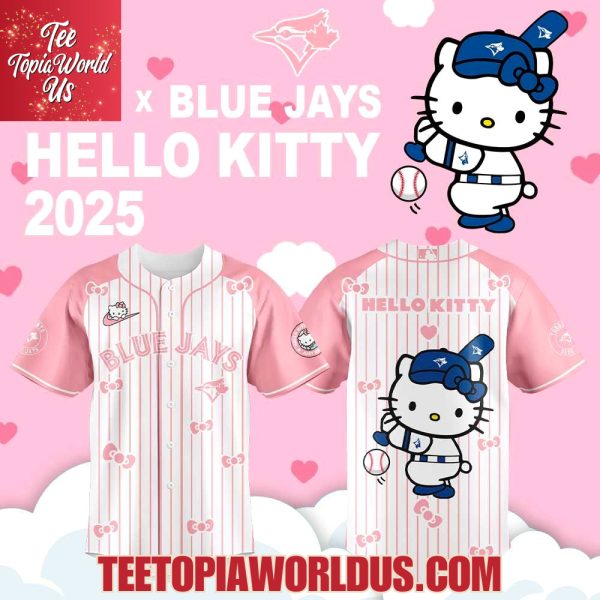Toronto Blue Jays x Hello Kitty 2025 Jersey