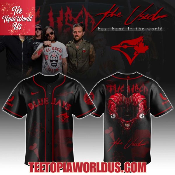 Toronto Blue Jays x The Used Best Band In The World Jersey