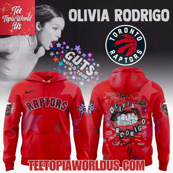 Toronto Raptors x Olivia Rodrigo GUTS World Tour 2025 T-Shirt, Hoodie