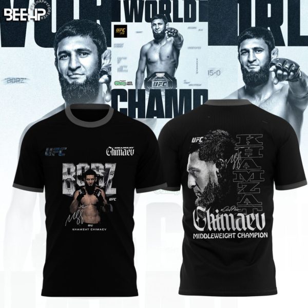 THE LONE WOLF Khamzat Chimaev – Middleweight champion of the world T-Shirt