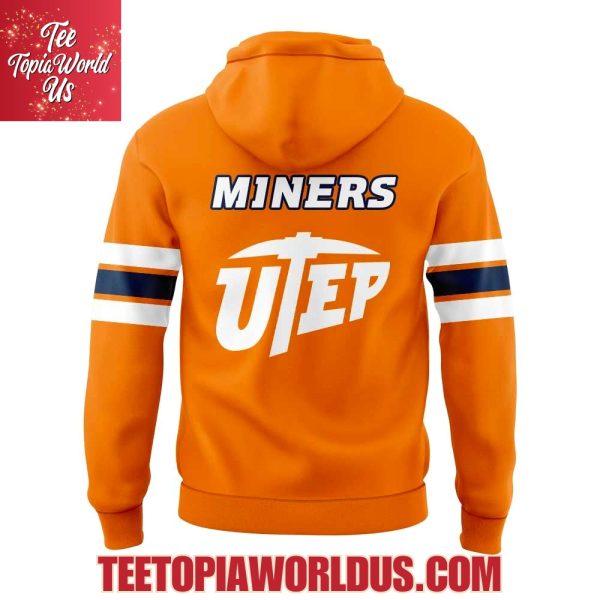 UTEP Miners We Are Back with Threads Orange Uniform T-Shirt, Hoodie