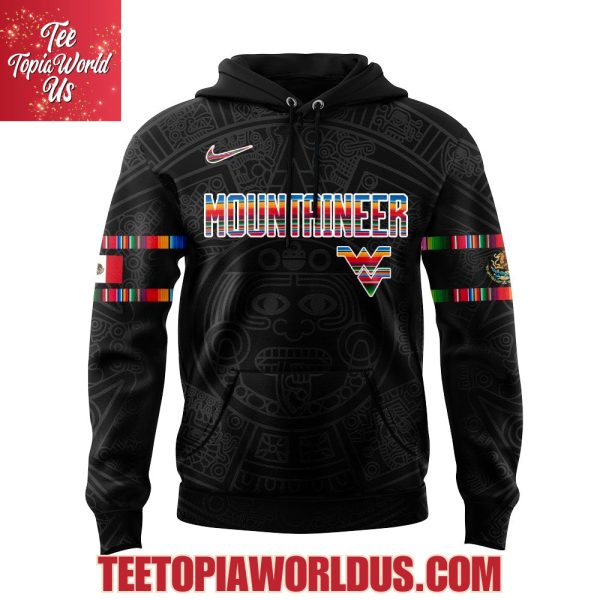 West Virginia Mountaineers Mexican Heritage Night 2025 Hoodie