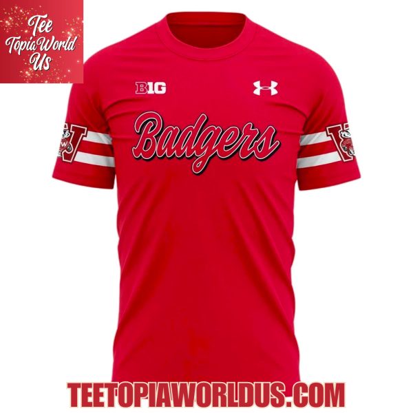 Wisconsin Badgers Football Throwback Uniform T-shirt