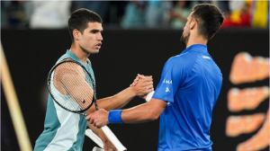 Novak Djokovic and Carlos Alcaraz