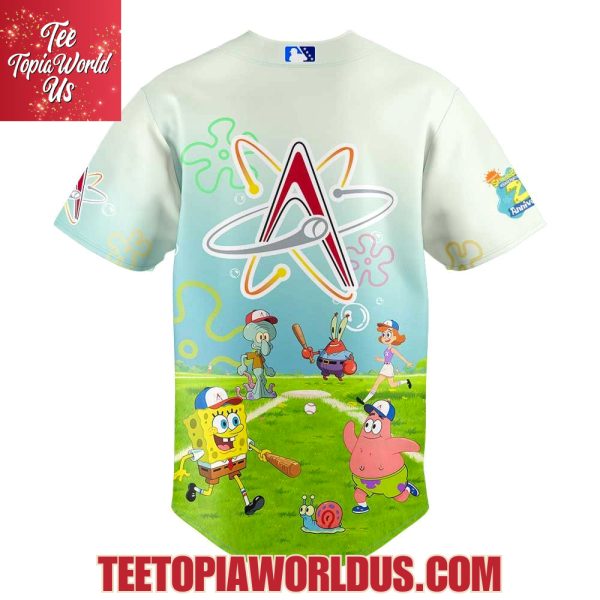 Albuquerque Isotopes SpongeBob Day Jersey