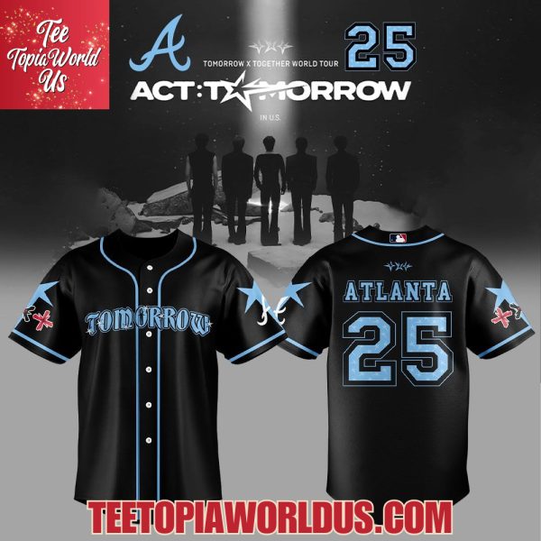 Atlanta Braves Tomorrow x Together World Tour 2025 Jersey