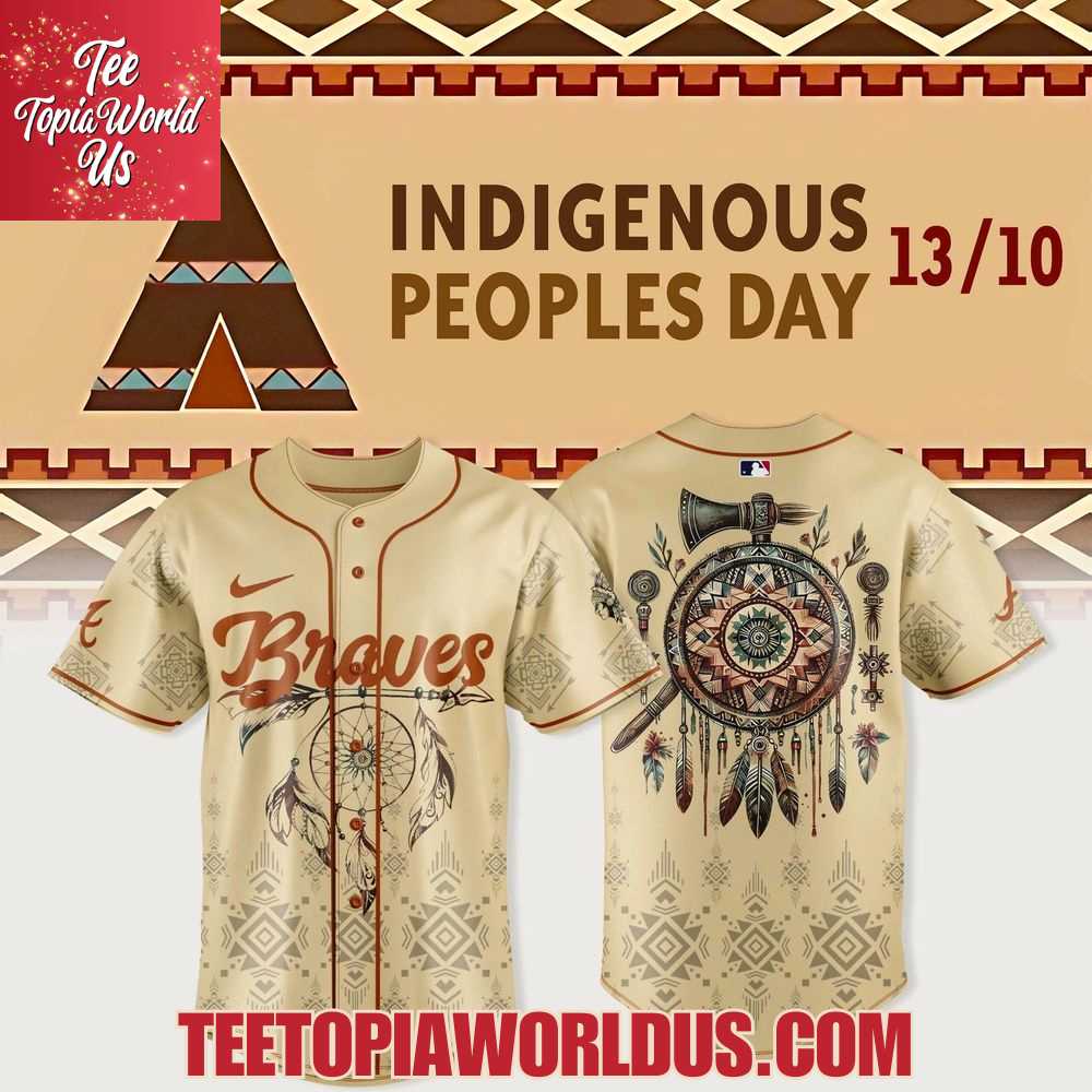 Atlanta Braves x Indigenous Peoples’ Day 2025 Jersey Atlanta Braves x Indigenous Peoples’ Day 2025 Jersey