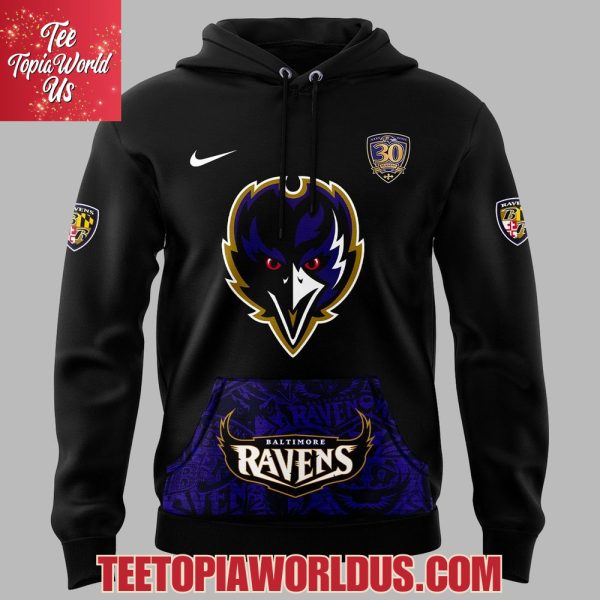 Baltimore Ravens Forevermore 30th Season Hoodie