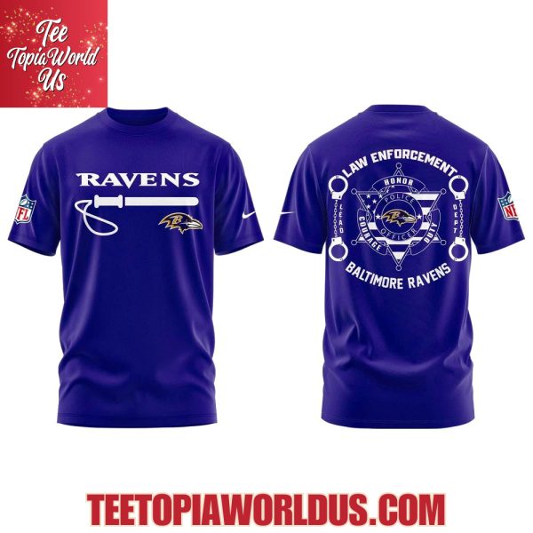 Baltimore Ravens Law Enforcement Appreciation Day Hoodie