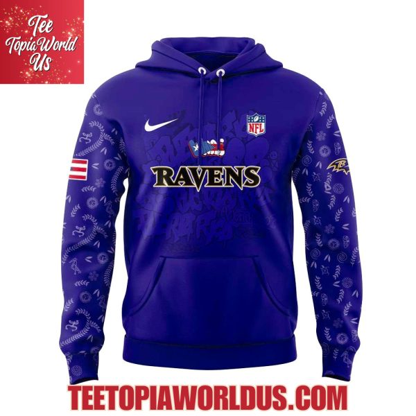 Baltimore Ravens Puerto Rican Heritage Hoodie