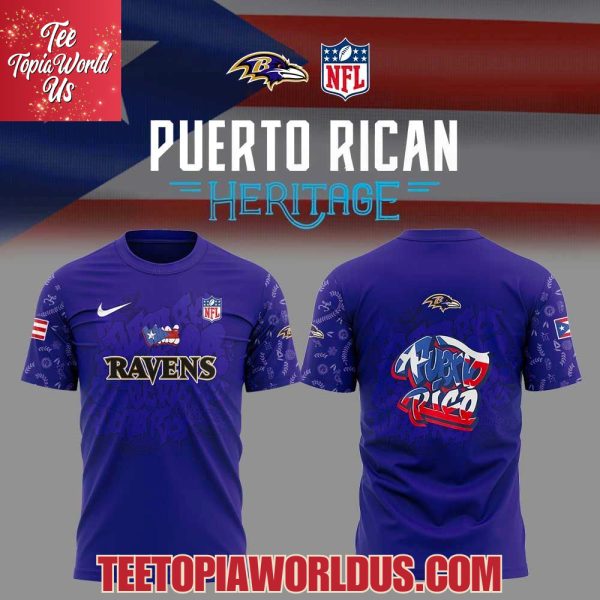 Baltimore Ravens Puerto Rican Heritage Hoodie