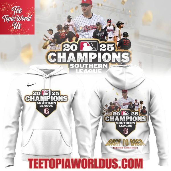 Birmingham Barons Minor League Baseball 2025 Champions Hoodie