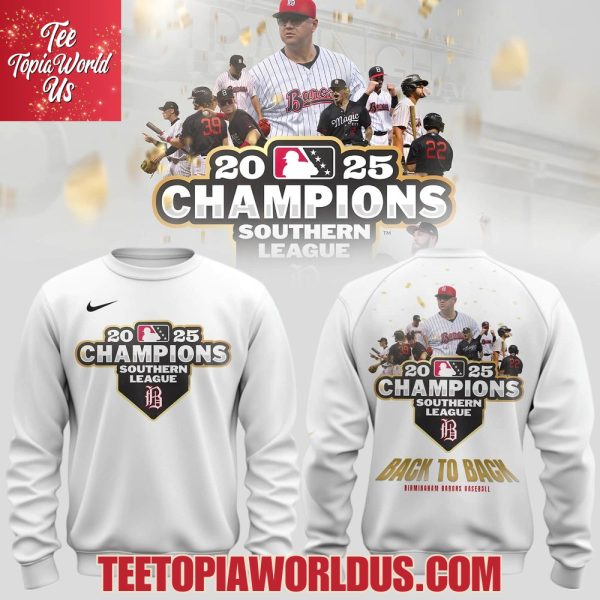 Birmingham Barons Minor League Baseball 2025 Champions Hoodie