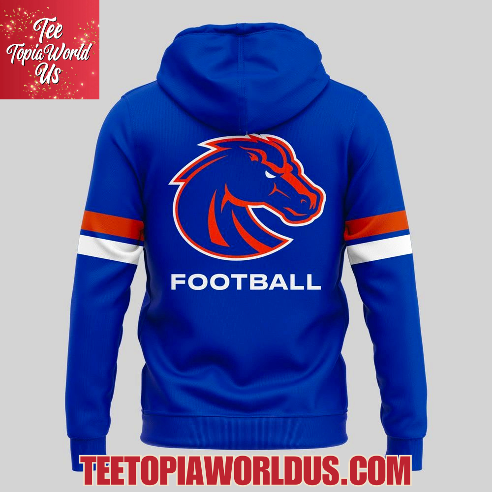 Boise State Broncos football in The Blue and Idaho state Hoodie Boise State Broncos football in The Blue and Idaho state Hoodie