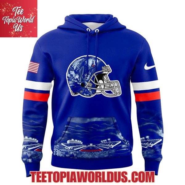 Boise State Football Helmet Inspired By The 2025 Hoodie
