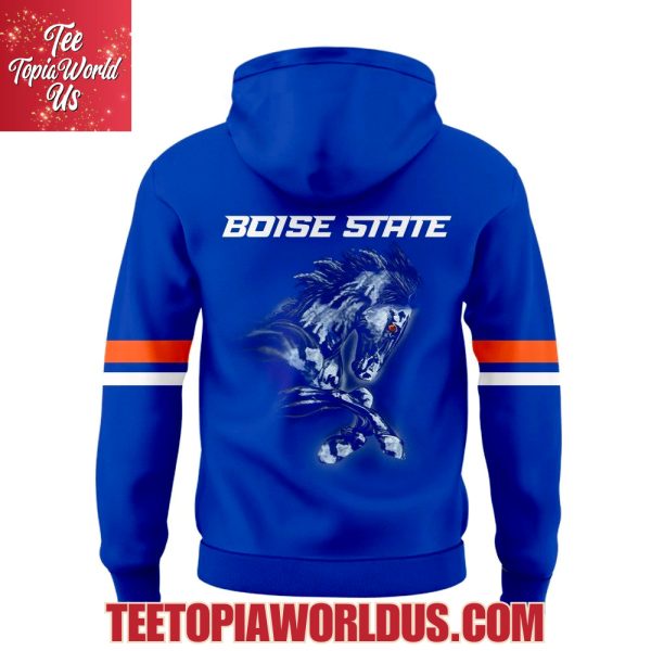 Boise State Football Uniform with new logo Hoodie