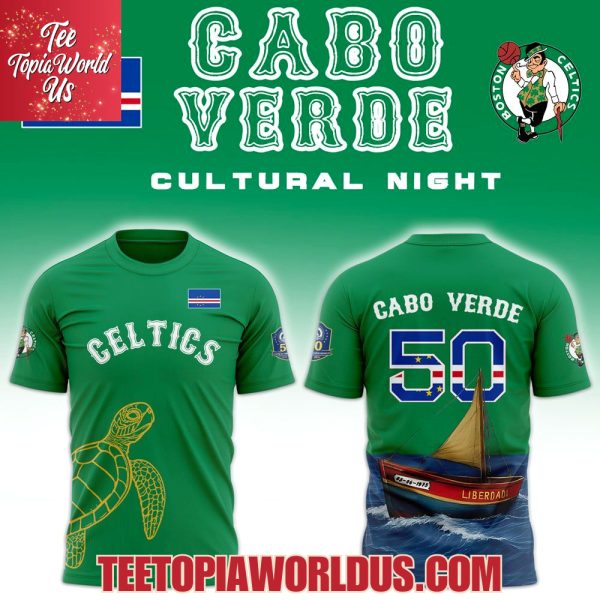 Boston Celtics Cabo Verde Celebration T-Shirt, Hoodie