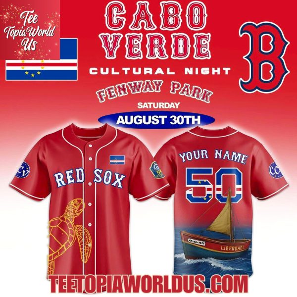 Boston Red Sox Cabo Verdean Celebration Jersey