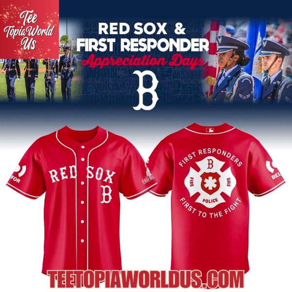 Boston Red Sox First Responders Day Jersey