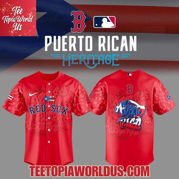 Boston Red Sox Puerto Rican Heritage Jersey
