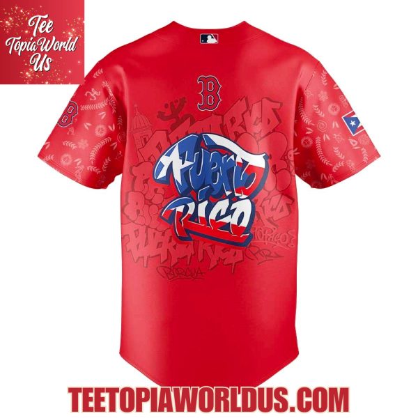 Boston Red Sox Puerto Rican Heritage Jersey