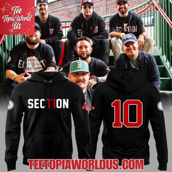 Boston Red Sox Section 10 Night Hoodie