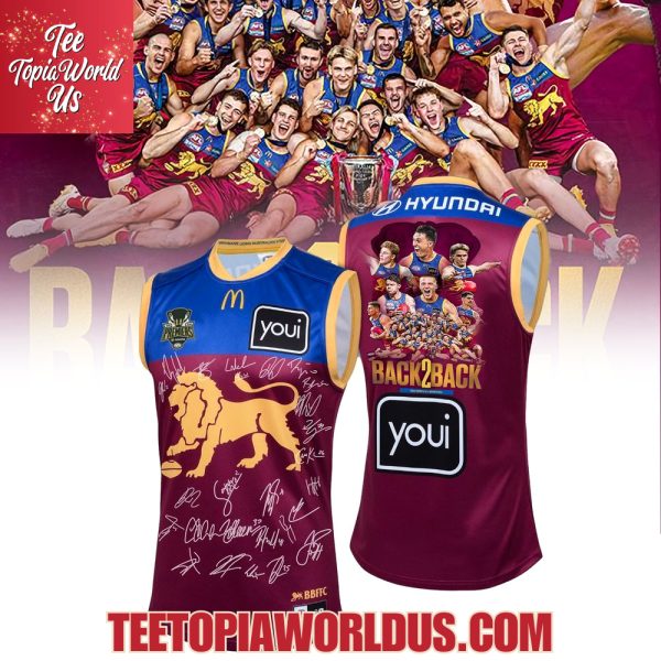 Brisbane Lions 2025 Premiers Jersey