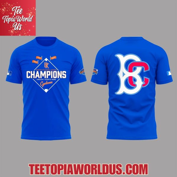 Brooklyn Cyclones South Atlantic League Champions 2025 T-Shirt