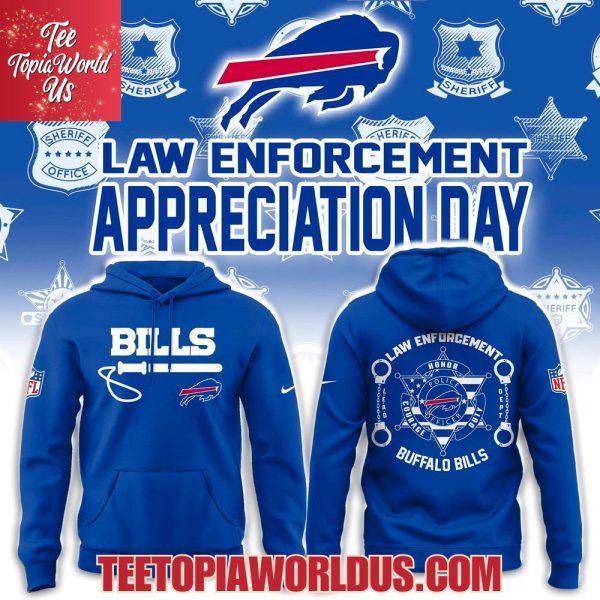 Buffalo Bills Law Enforcement Application Day Hoodie