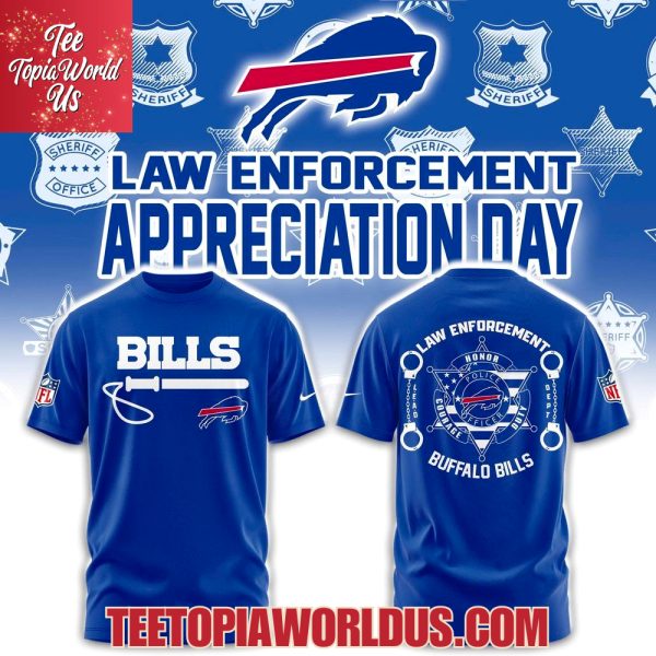 Buffalo Bills Law Enforcement Appreciation Day Hoodie