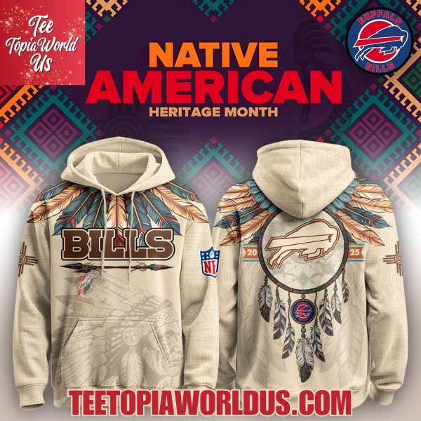Buffalo Bills Native American Heritage Month Hoodie