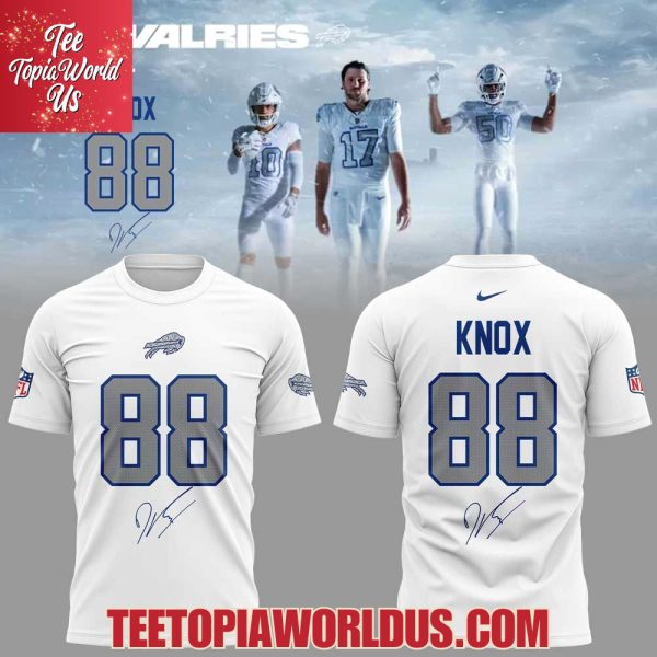 Buffalo Bills Rivalry Series Dawson Knox 88 Signature T-Shirt