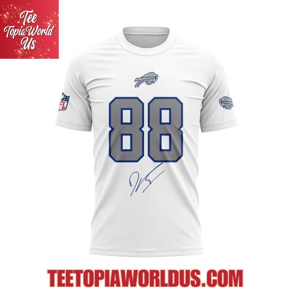 Buffalo Bills Rivalry Series Dawson Knox 88 Signature T-Shirt