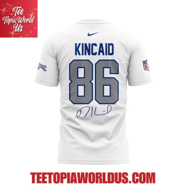 Buffalo Bills Rivalry Series Signature Dalton Kincaid 86 T-Shirt