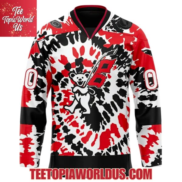 Carolina Hurricanes Grateful Dead Custom Jersey