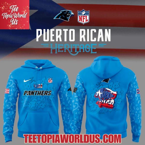 Carolina Panthers Puerto Rican Heritage Hoodie